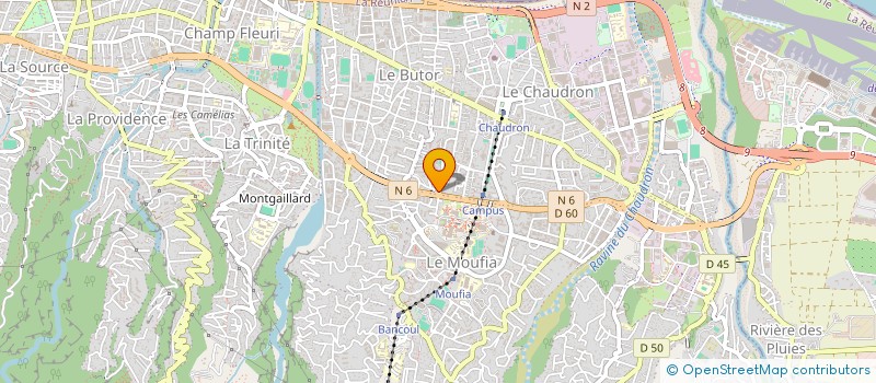 localisation de l'entreprise CREW ESPOIR à SAINT-DENIS