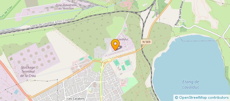 localisation de l'entreprise CREW INGENIERIE  FOS-SUR-MER