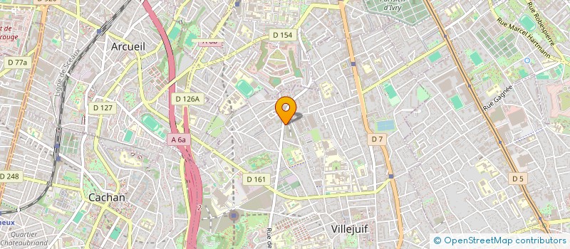 localisation de l'entreprise CREWZER à VILLEJUIF