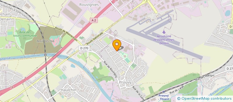 localisation de l'entreprise CREYA CONCEPT  PROUVY