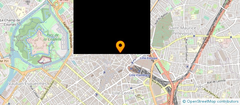 localisation de l'entreprise CREYESTAL à LILLE