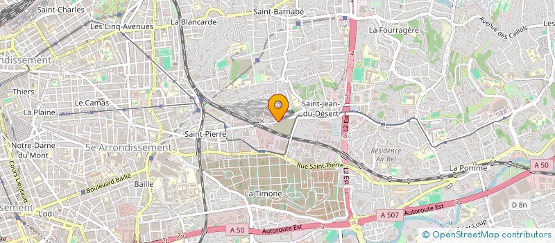 localisation de l'entreprise CRF à MARSEILLE