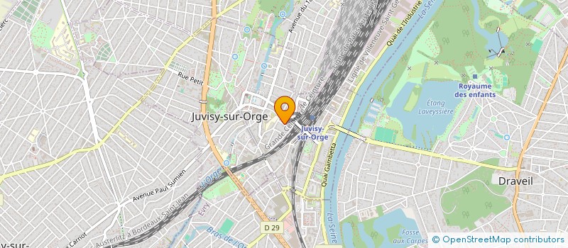 localisation de l'entreprise CRFD  JUVISY-SUR-ORGE