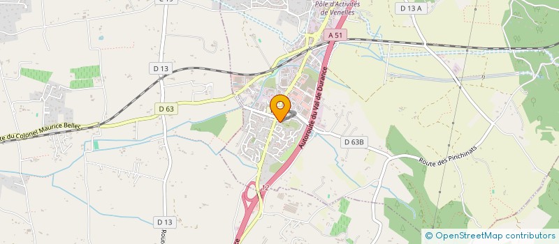 localisation de l'entreprise CRFL  VENELLES