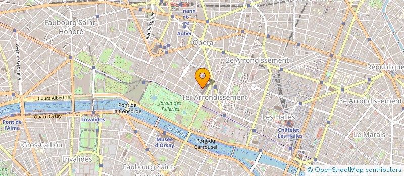 localisation de l'entreprise CRG  PARIS