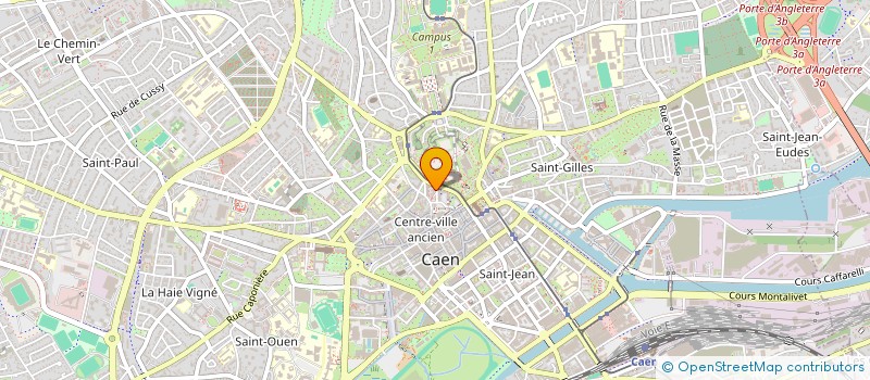 localisation de l'entreprise CRG à CAEN