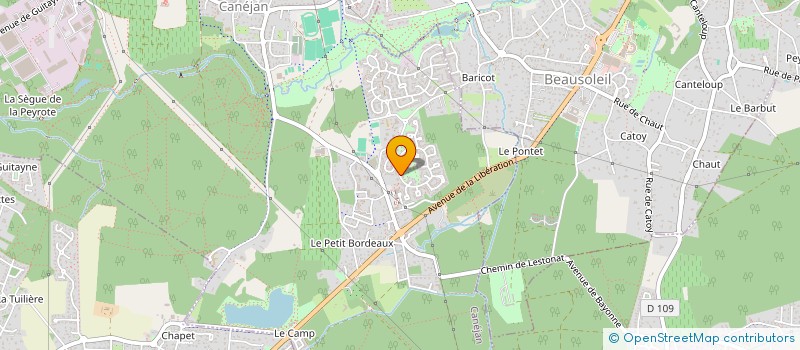 localisation de l'entreprise CRH  CANEJAN