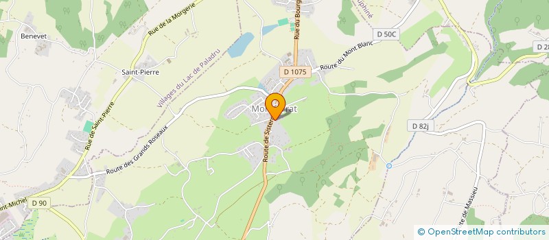 localisation de l'entreprise CRH  MONTFERRAT