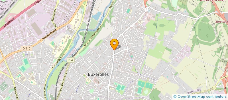 localisation de l'entreprise CRH  BUXEROLLES