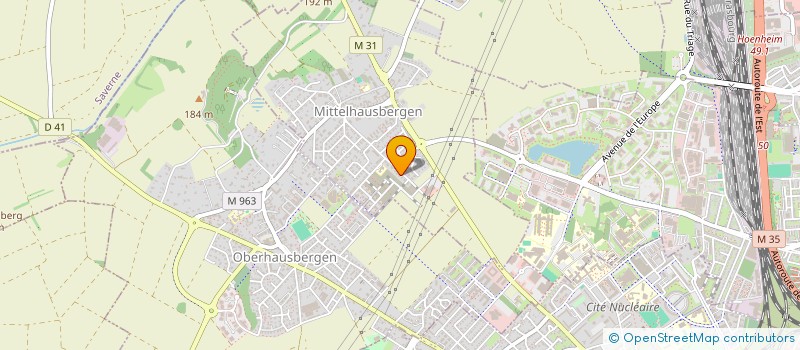 localisation de l'entreprise CRH INVEST  MITTELHAUSBERGEN