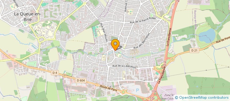 localisation de l'entreprise CRHEATO CONSULTING à PONTAULT-COMBAULT