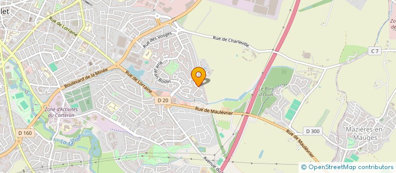localisation de l'entreprise CRHOM RENOVATION AGENCEMENT à CHOLET