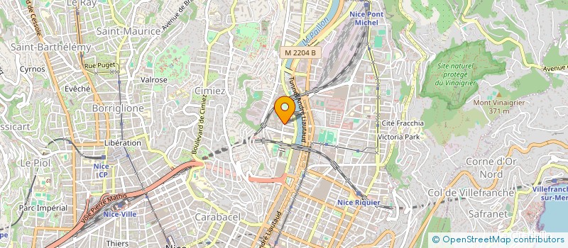 localisation de l'entreprise CRI DU SILENCE DE NICE à NICE
