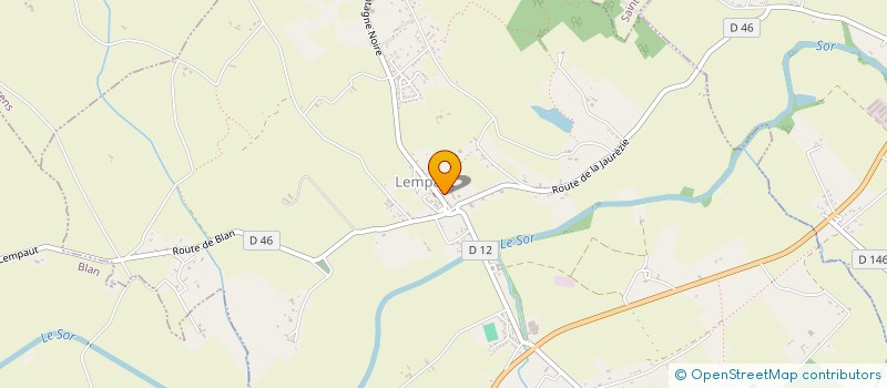 localisation de l'entreprise CRI-VAL  LESCOUT