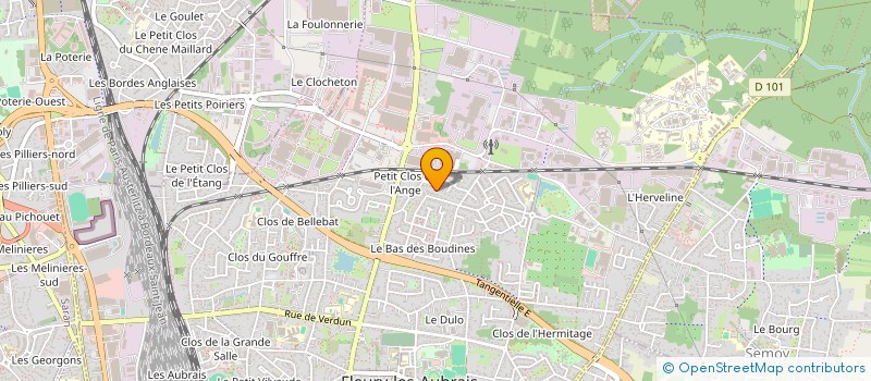 localisation de l'entreprise CRIANCAS DO CORACAO  FLEURY-LES-AUBRAIS