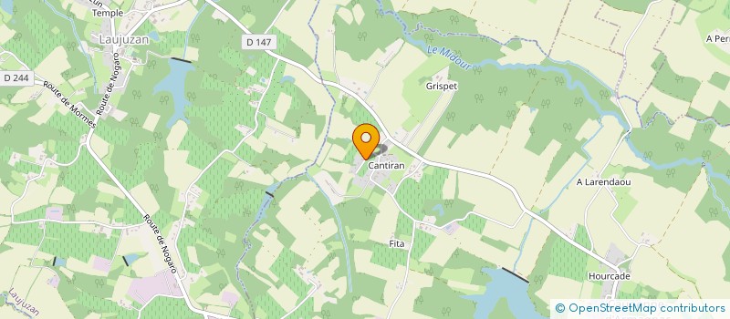 localisation de l'entreprise CRIANZA à CAUPENNE-D'ARMAGNAC