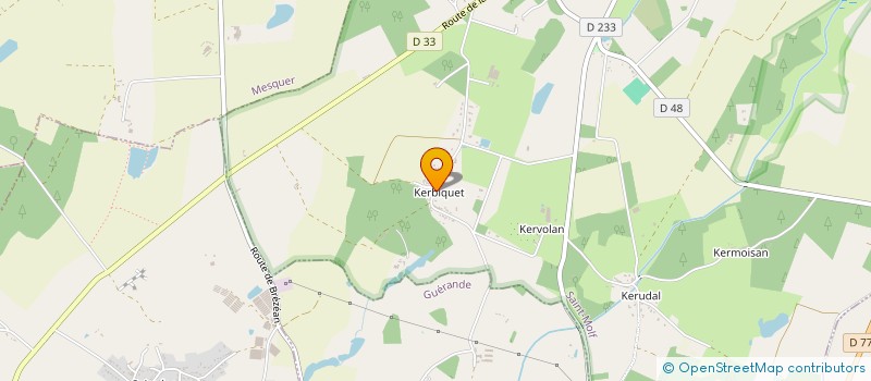 localisation de l'entreprise CRIAUD-LIN  SAINT-MOLF