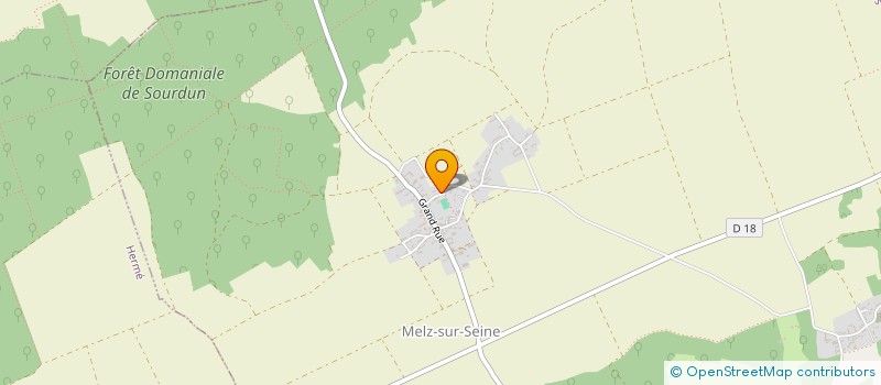 localisation de l'entreprise CRIAULOU  MELZ-SUR-SEINE