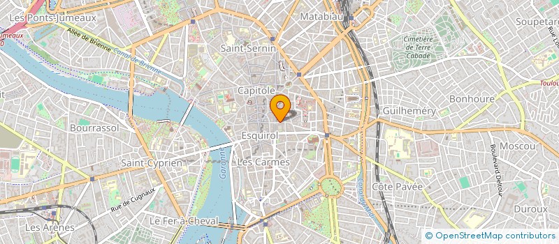 localisation de l'entreprise CRIBIER IMMO  TOULOUSE