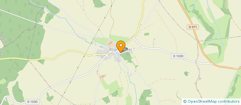 localisation de l'entreprise CRIBRU  BLIGNY-LE-SEC