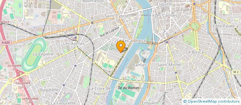localisation de l'entreprise CRIC APPAREILLAGE ET MOBILITE à TOULOUSE