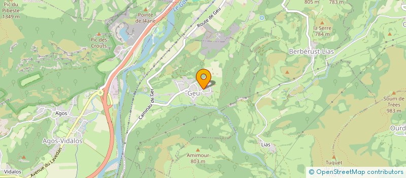 localisation de l'entreprise CRIC-CRAC L'HISTOIRE SORT DE MON SAC  GEU