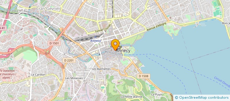 localisation de l'entreprise CRIC PAT SARL  ANNECY