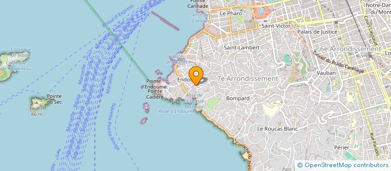 localisation de l'entreprise CRICATOJA à MARSEILLE