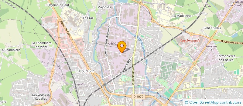localisation de l'entreprise CRICEL PRO à BOURG-EN-BRESSE