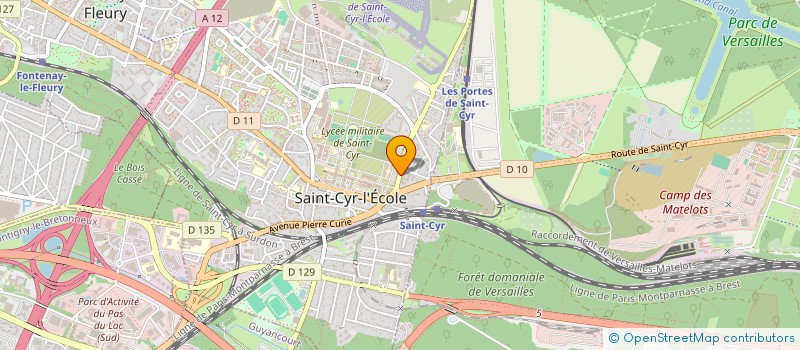 localisation de l'entreprise CRICHTON CONSULTING à SAINT-CYR-L'ECOLE