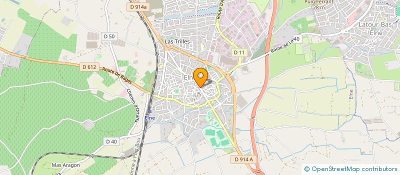 localisation de l'entreprise CRICRI CHIC  ELNE