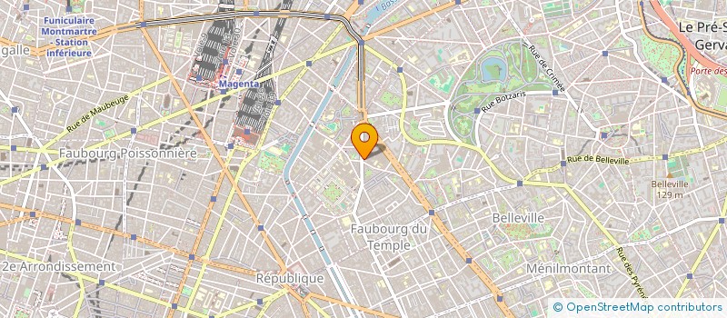 localisation de l'entreprise CRICS ASSOCIATION  PARIS