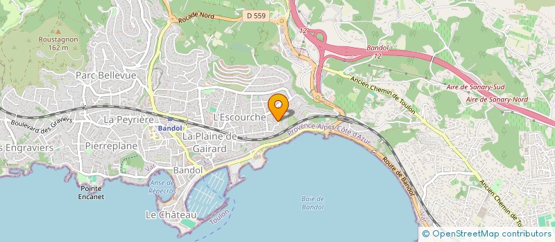 localisation de l'entreprise CRIELVI  BANDOL