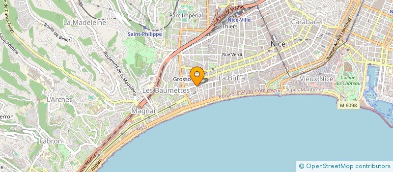 localisation de l'entreprise CRIFI à NICE