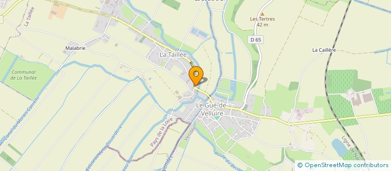 localisation de l'entreprise CRIFRANCYVA à CHAILLE-LES-MARAIS