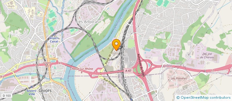 localisation de l'entreprise CRIG ET CIE  TERNAY