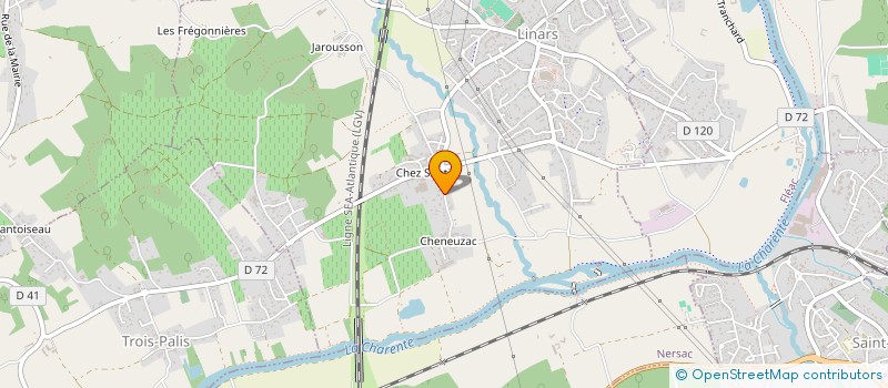 localisation de l'entreprise CRIGENT HOLDING à TROIS-PALIS