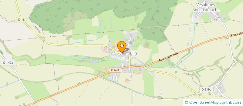 localisation de l'entreprise CRIJNS ET ROYER à SAINT-BLIN