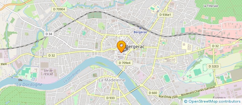 localisation de l'entreprise CRIKETEURS à BERGERAC