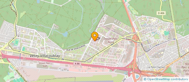 localisation de l'entreprise CRIL TECHNOLOGY à VELIZY-VILLACOUBLAY