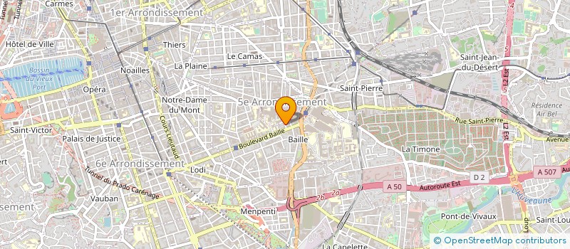 localisation de l'entreprise CRILLON POINT 10 à MARSEILLE