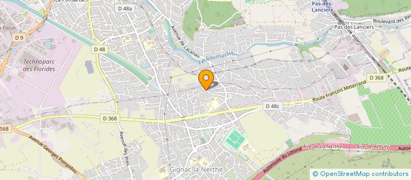 localisation de l'entreprise CRILO à GIGNAC-LA-NERTHE
