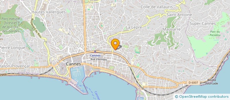 localisation de l'entreprise CRIM 28 à CANNES