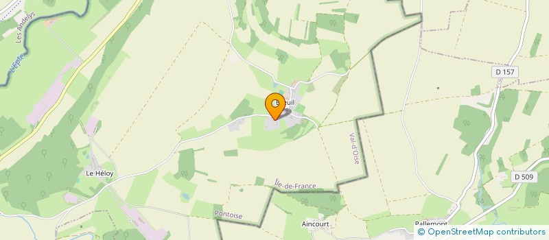 localisation de l'entreprise CRIM'S  SAINT-CLAIR-SUR-EPTE