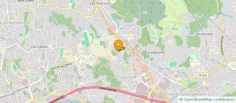 localisation de l'entreprise CRIMA à MARSEILLE