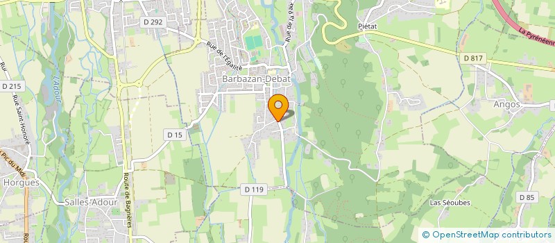 localisation de l'entreprise CRIMALOU  BARBAZAN-DEBAT