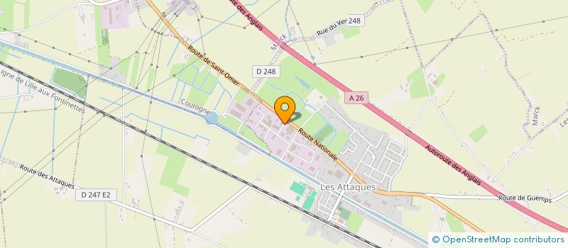 localisation de l'entreprise CRIMAN.62  LES ATTAQUES