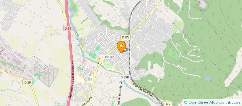 localisation de l'entreprise CRINAS à AIX-EN-PROVENCE
