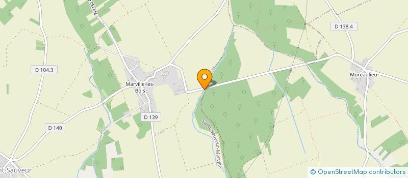 localisation de l'entreprise CRINIERE AU VENT à SAINT-SAUVEUR-MARVILLE