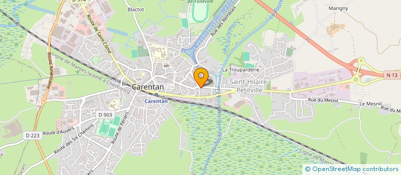 localisation de l'entreprise CRINIERES AU VENT  TERRE-ET-MARAIS